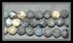 Rounds: Faceted 6mm Picasso Stone Strands 15 - 16 inches