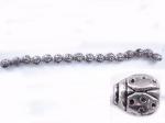 Pewter Beads: 5.5 inch Strand of Ladybugs