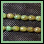 Rice: 6 x 8mm Green Turquoise 15 - 16 inches