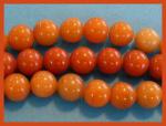 Rounds: Red Aventurine 10mm by the Strand 15 - 16 inches