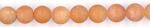 Rounds: Frosted Red Aventurine 6mm by the Strand 15 - 16 inches