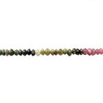 Rondelles: Tourmaline 3mm 15 - 16 inches
