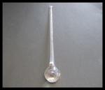 Raindrops: 8 Inch Clear Glass, with a hole for hanging,  4 for $6