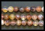 Rounds: Red Crystal 8mm by the Strand 15 - 16 inches