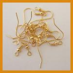 Base Metal: French Hooks Rose Gold Plated #3 Ball and Coil, 100 earwires