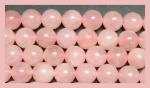 Rounds: Rose Quartz 10mm by the Strand 15 - 16 inches