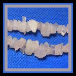 Chips: Rose Quartz 32 inches, 3 for $6.50