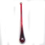 Raindrops: 4 3/4 Inch Glass Red, with a hole for hanging,  4 for $6