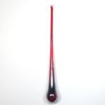 Raindrops: 8 Inch Red Glass with a hole for hanging,  4 for $6