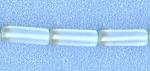 Rectangles: 4 x 13mm Frosted Glass 15 - 16 inches