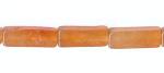 Rectangles: 4 x 13mm Red Aventurine 15 - 16 inches