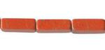 Rectangles: 4 x 13mm Red Jasper 15 - 16 inches