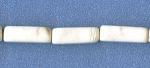 Rectangles: 4 x 13mm White Howlite  15 - 16 inches
