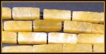 Rectangles: 7 x 18mm Aragonite 15 - 16 inches