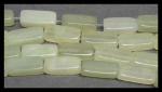 Rectangles: 7 x 18mm Serpentine 15 - 16 inches
