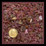 Chips: Undrilled Ruby about one pound