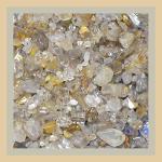 Chips: Undrilled Rutilated Quartz 4 Ounces