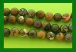 Rounds: Rhyolite  6mm by the Strand 15 - 16 inches