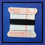 Carded Silk #2 Black, 3 cards for $5.5