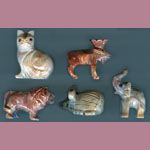 Soapstone Animal and Symbol Carving Mix, 10 pieces, our choice