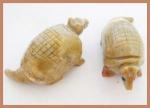 Soapstone Animal Carving: Large Armadillo