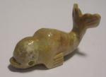 Soapstone Animal Carving: Small Whale (Beluga) - sold as 10 pieces