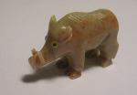 Soapstone Animal Carving: Small Boar - Babalin - Hog - El Cerdo - sold as 10 pieces