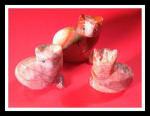 Soapstone Animal Carving: Large Cat