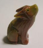 Soapstone Animal Carving: Small Coyote - sold as 10 pieces