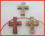 Soapstone Animal Carving: Small Cross 30 x 40mm - sold as 10 pieces