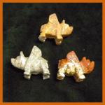 Soapstone Animal Carving: Small Pig (Flying) - sold as 10 pieces