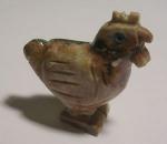 Soapstone Animal Carving: Small Hen, Chicken, It's a Pollo - sold as 10 pieces