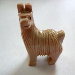 Soapstone Animal Carving: Small Llama - sold as 10 pieces
