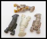Soapstone Animal Carving: Medium Lobster, Crawdad, Crawfish, Crawdaddy, cangrejo de r�o, langosta, pak
