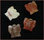 Soapstone Animal Carving: Small Moth  (Battish) - sold as 10 pieces