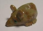 Soapstone Animal Carving: Small Mouse - sold as 10 pieces