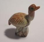Soapstone Animal Carving: Small Ostrich, 10 pieces