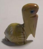 Soapstone Animal Carving: Small Pelican - sold as 10 pieces