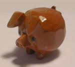 Soapstone Animal Carving: Small Pig (Chubby, Balloonish) - sold as 10 pieces