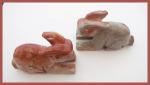 Soapstone Animal Carving: Large Rabbit, Bunny, Hare, Conejo