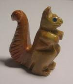 Soapstone Animal Carving: Small Squirrel (Ardillo) - sold as 10 pieces
