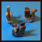 Soapstone Animal Carving: Small Swan - sold as 10 pieces