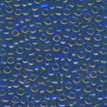 Seed Beads Translucent Blue 1 ounce