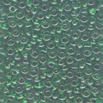 Seed Beads Translucent Green 1 ounce