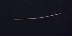 Base Metal Findings: Silver Colored 2 Inch .025 Headpins, 100 pieces