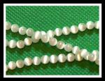 Rounds: Selenite  4mm Strands 15 - 16 inches