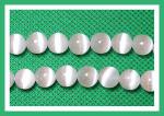 Rounds: Selenite  8mm Strands 15 - 16 inches