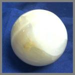 Spheres: Selenite 2 1/2 to 3 Inches Approximately (75mm), 3 for $18