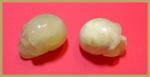 Stone Figurine Skulls: Serpentine 3 for $27