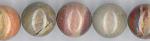 Rounds: Silver Leaf Jasper 12mm Strands 15 - 16 inches